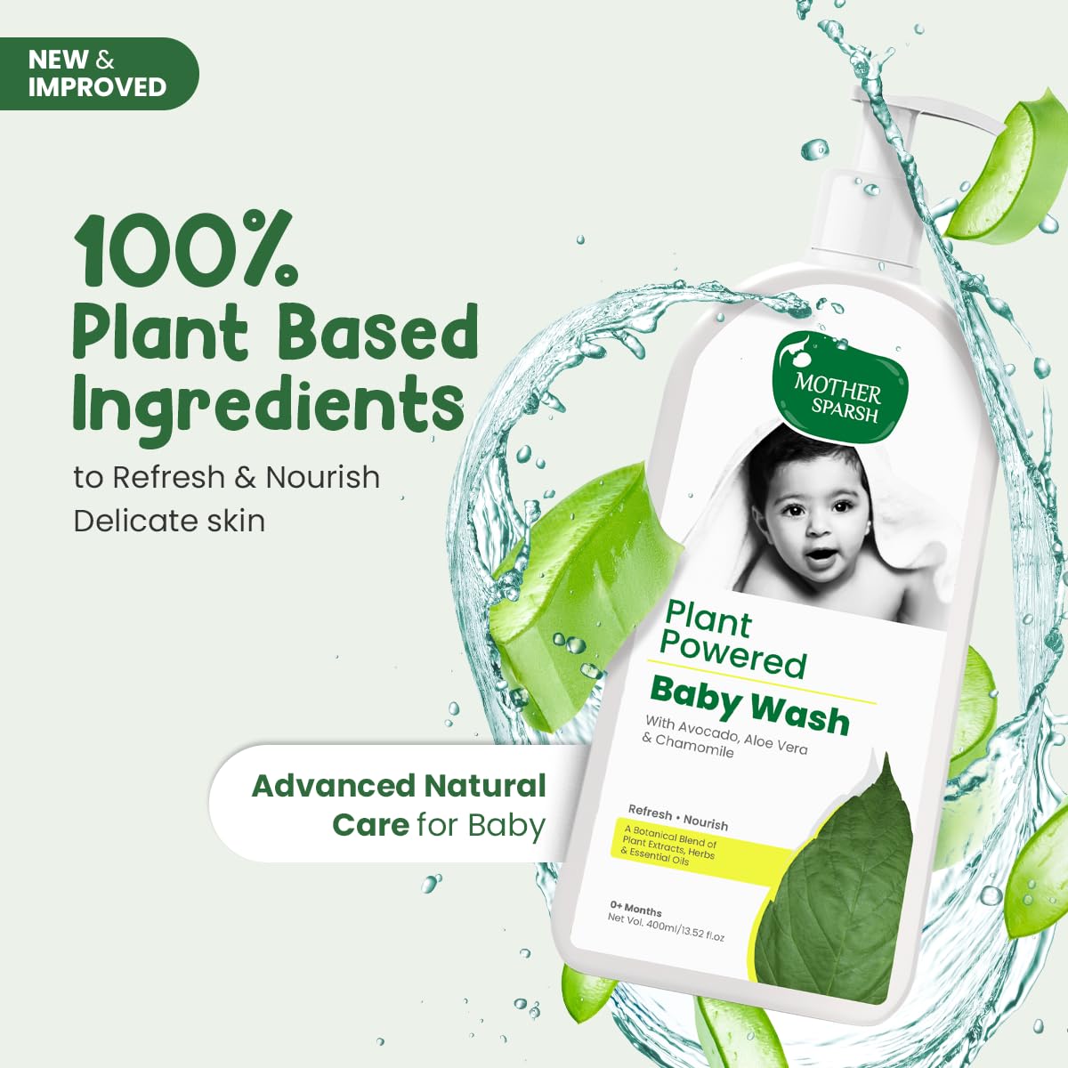 Mother Sparsh Plant Powered Natural Baby Wash