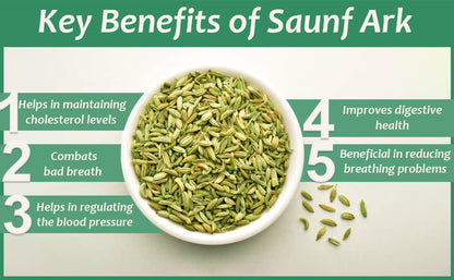 Ayurvedix Saunf Ark Fennel Seeds  - 200 ml