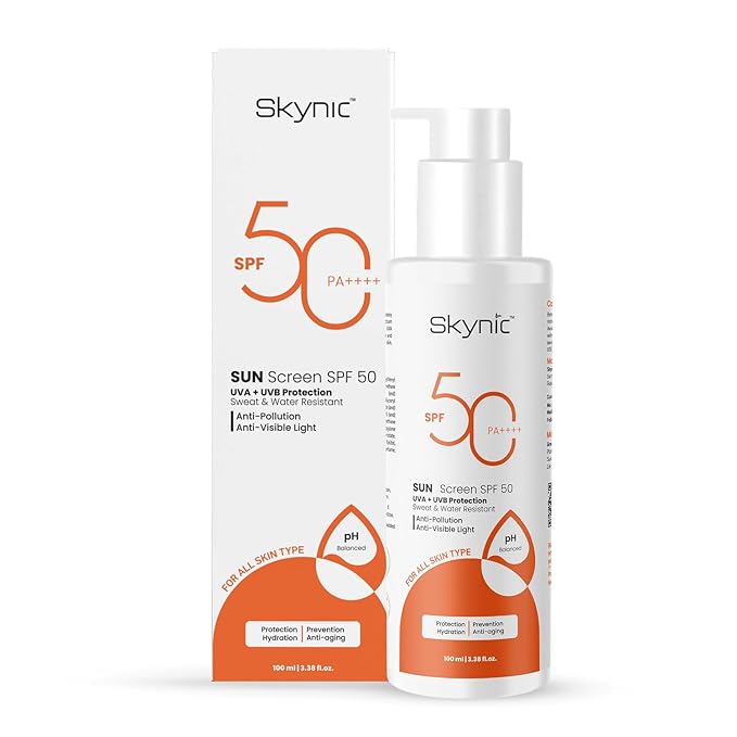 Skynic Ultra Light Spf 50 Pa++++ Sunscreen for Glowing Skin - 100 Ml