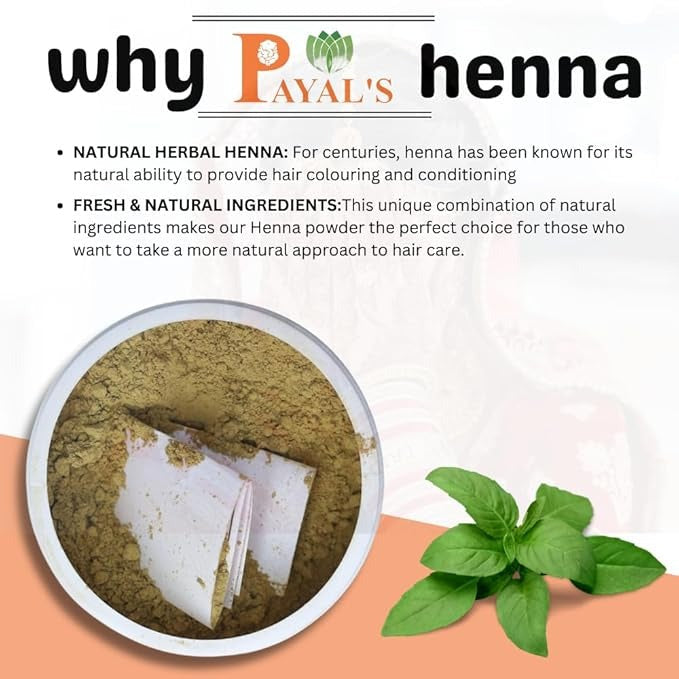 Payal's Herbal Henna Powder for Hair Colour Mehandi - 500 gms