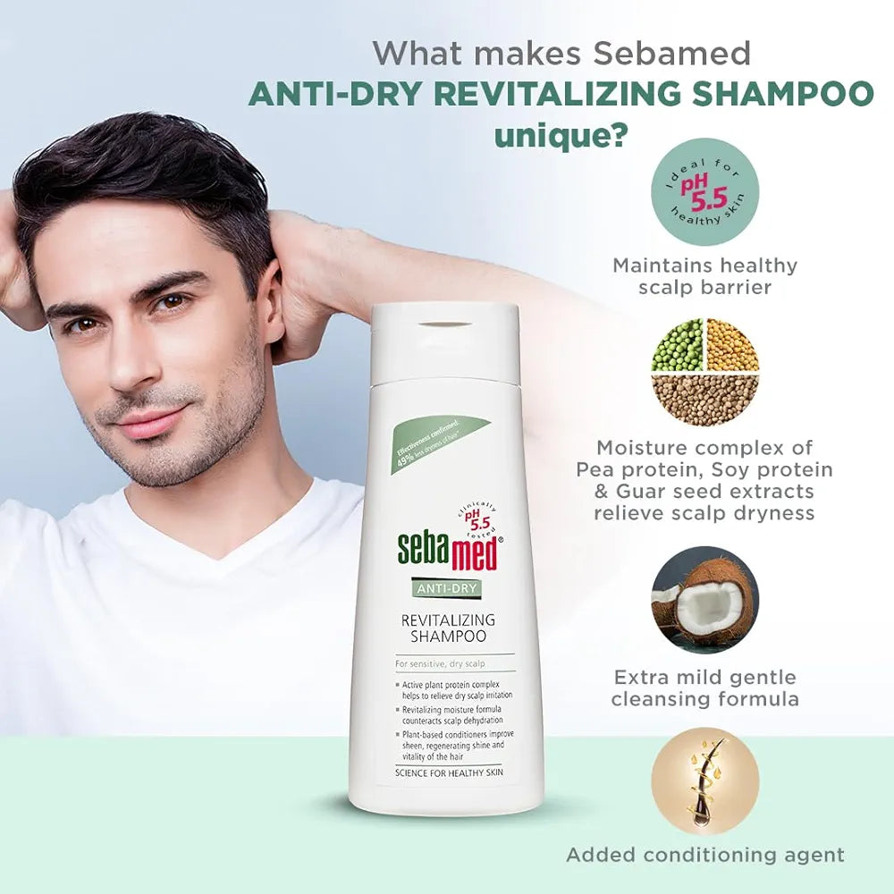 Sebamed Anti Dry Revitalizing Shampoo - 200 ml