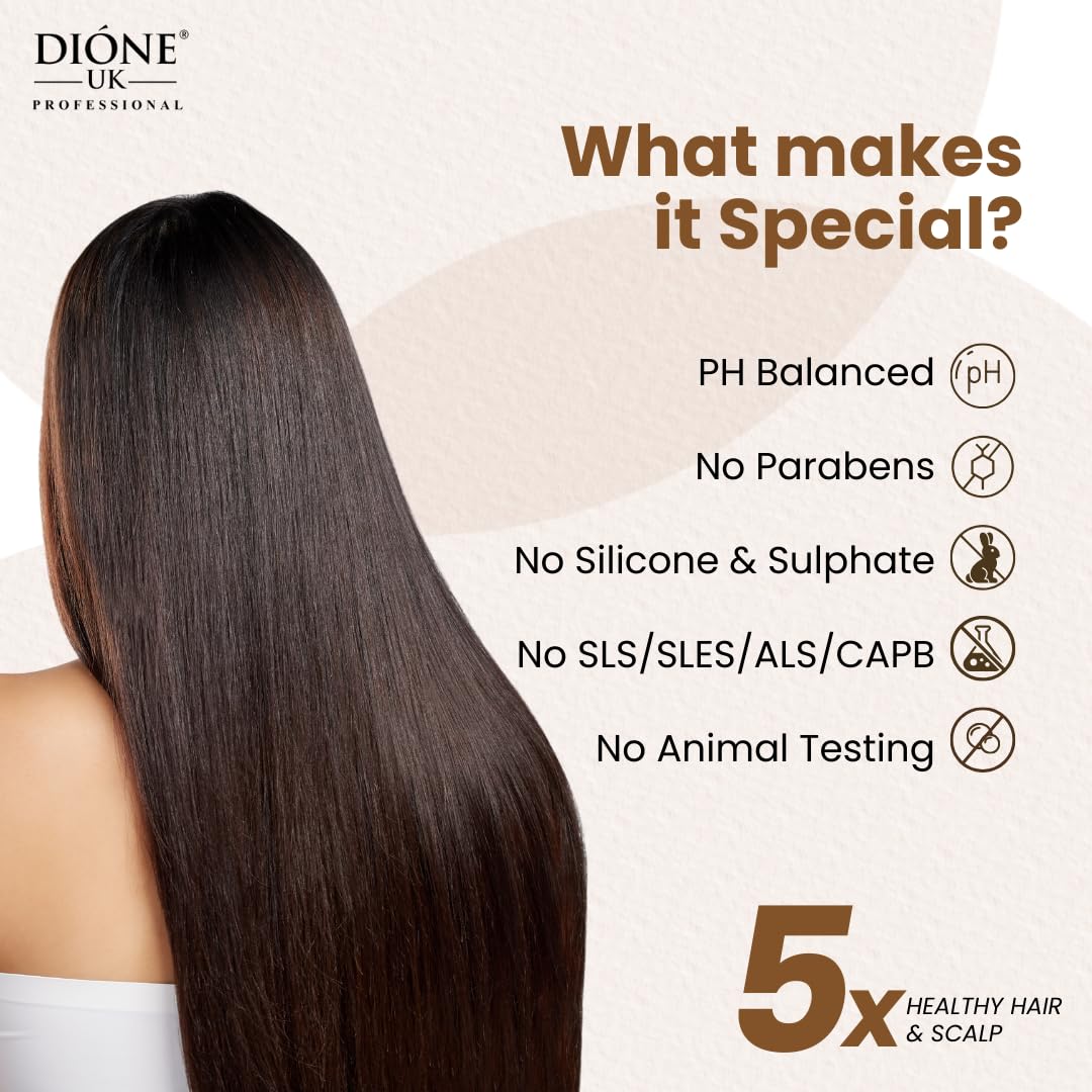 DIONE UK Keratin Enrichment Hair Shampoo (300 ML)