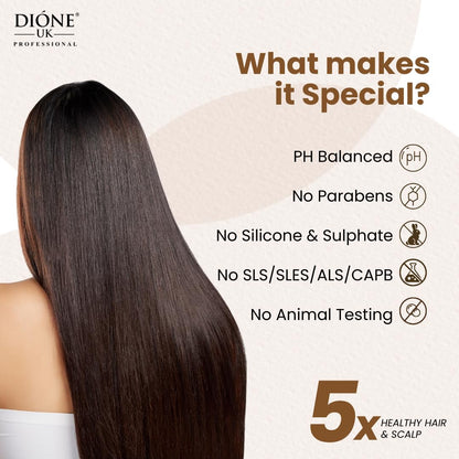DIONE UK Keratin Enrichment Hair Shampoo (300 ML)