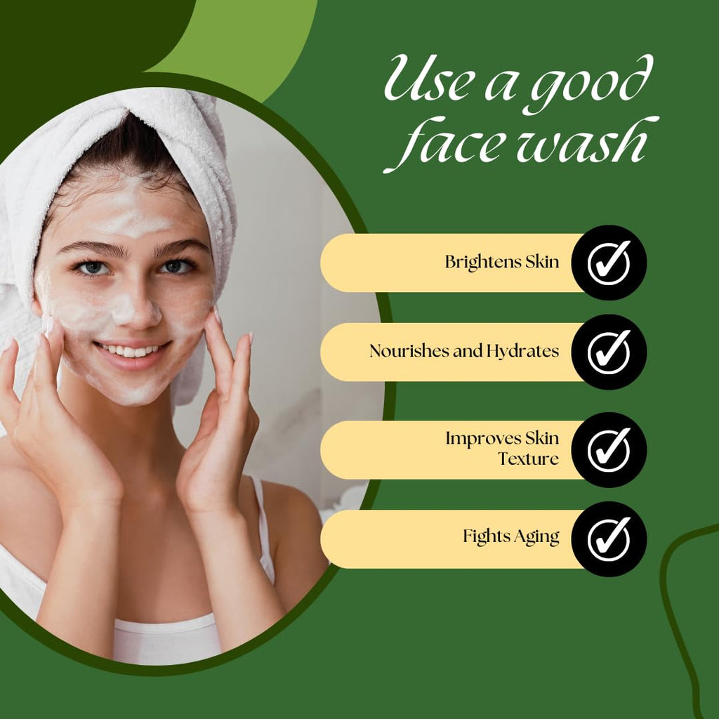 Smartdrops Tea Tree Face Wash | Tea Tree Skin Clearing Face Wash | TeaTree Facee Washh with Lemon and Neem Extract | For All Skin Types | (Pack 1)