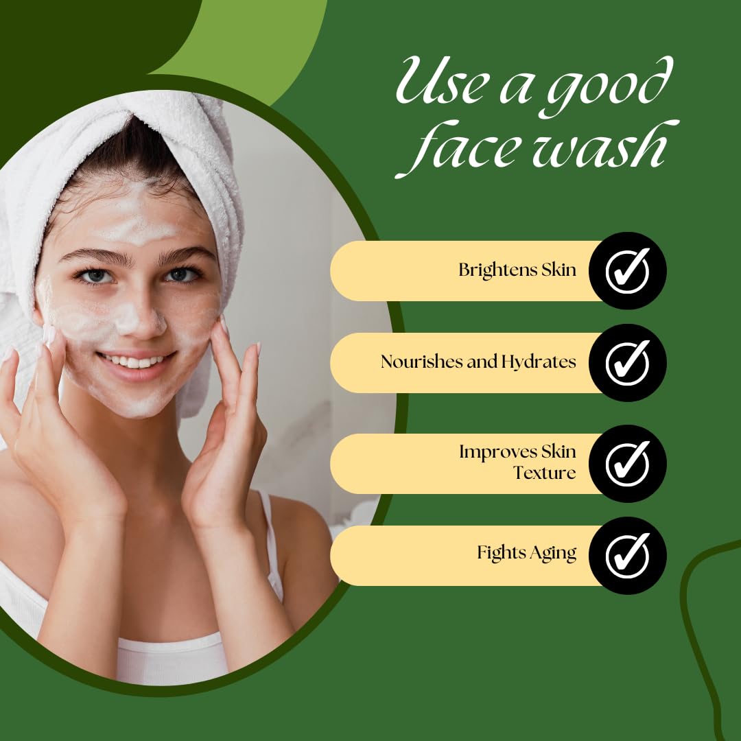 Smartdrops Tea Tree Face Wash | Tea Tree Skin Clearing Face Wash | TeaTree Facee Washh with Lemon and Neem Extract | For All Skin Types | (Pack 1)