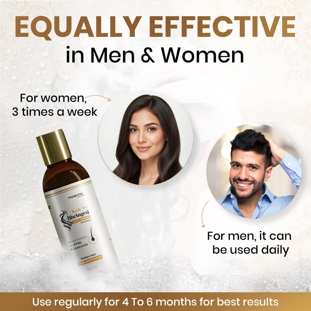 Myupchar Ayurveda KeshArt Bhringraj Anti Hairfall Shampoo - 200 ml