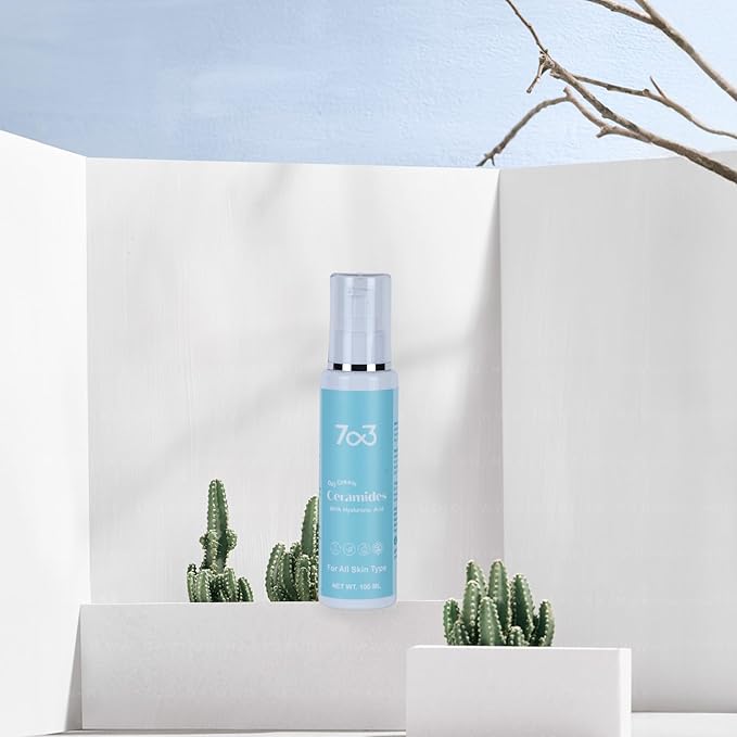 7o3 Hydrating Day Cream With Hyaluronic Acid & Ceramides – Lightweight Moisturizer for Dry to Very Dry Skin - 100 Ml