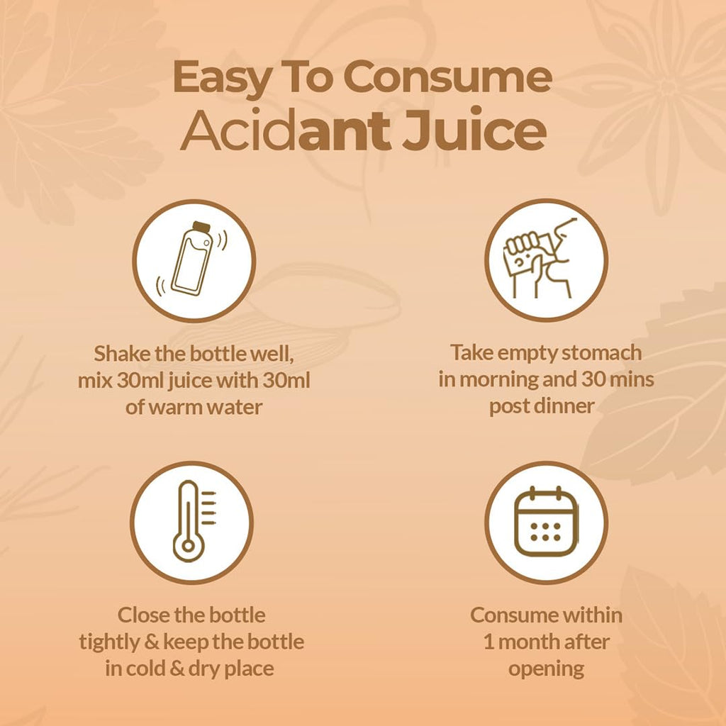 Krishna's Acidant Juice - Helps Boost Metabolism, Goodness of Mulethi, No Added Artificial Flavours & Colors - 1000 ml (Pack of 1)