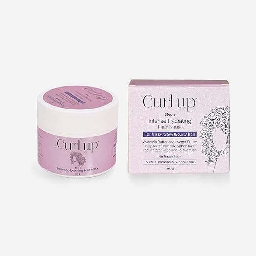 Curl up Intense Hydrating Hair Mask - 200 gms