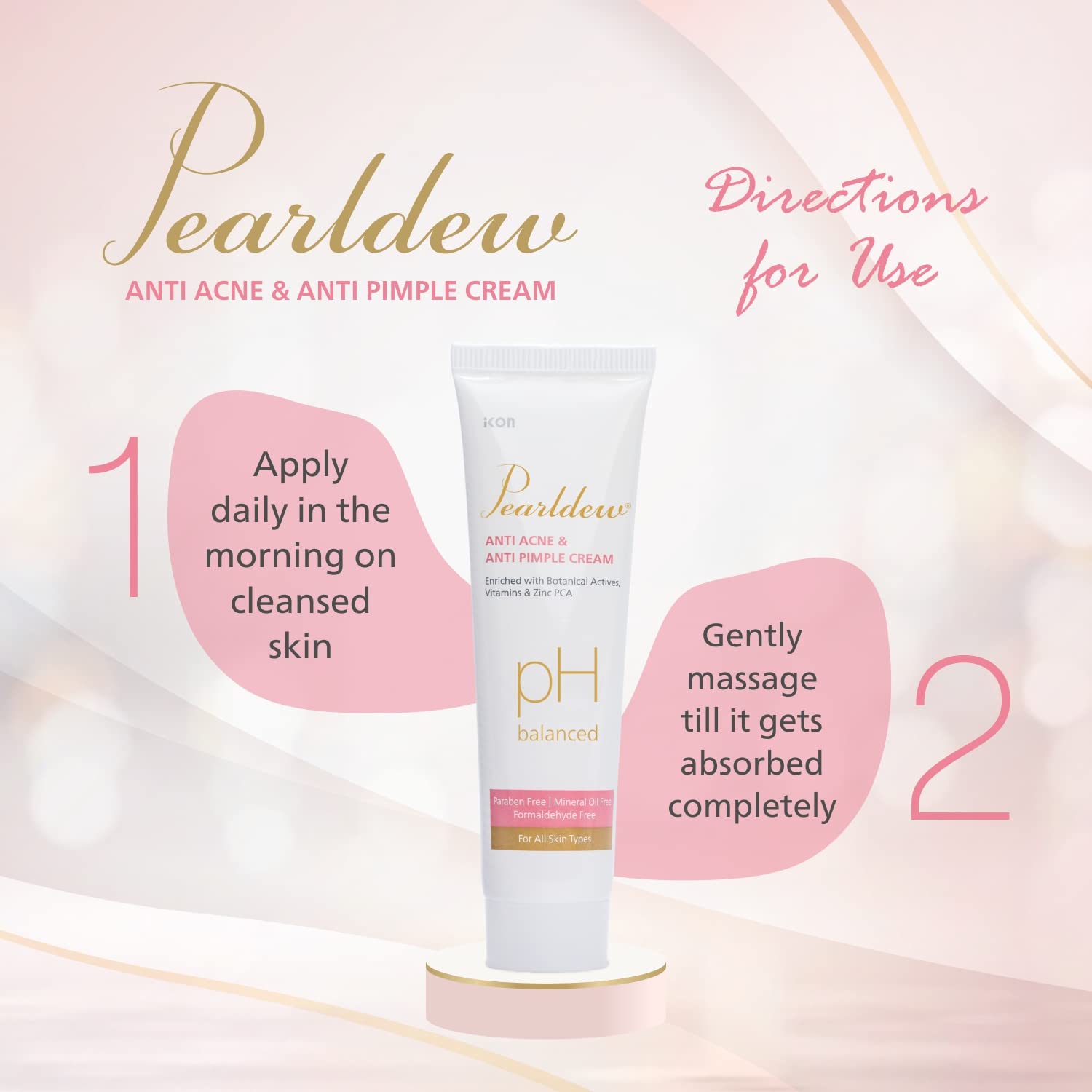 Pearldew Anti Acne & Anti Pimple Cream - 25 Gms