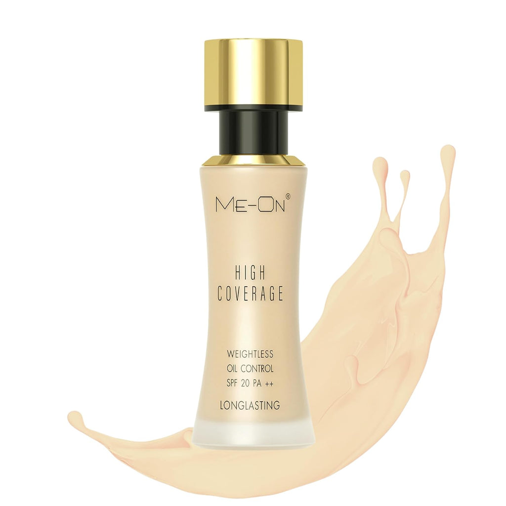 ME-ON High Coverage Foundation (02 Natural)