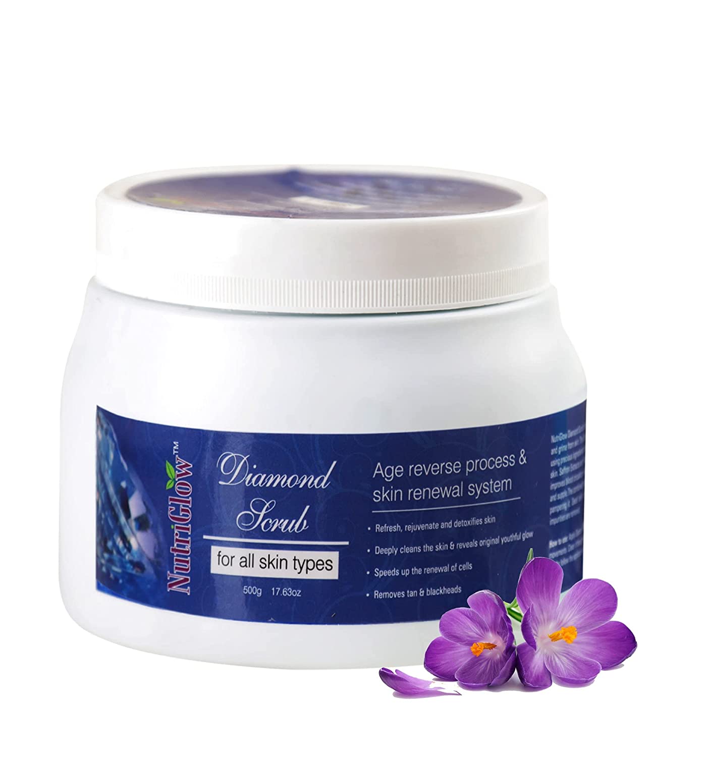 NutriGlow Diamond Scrub - 500 gms