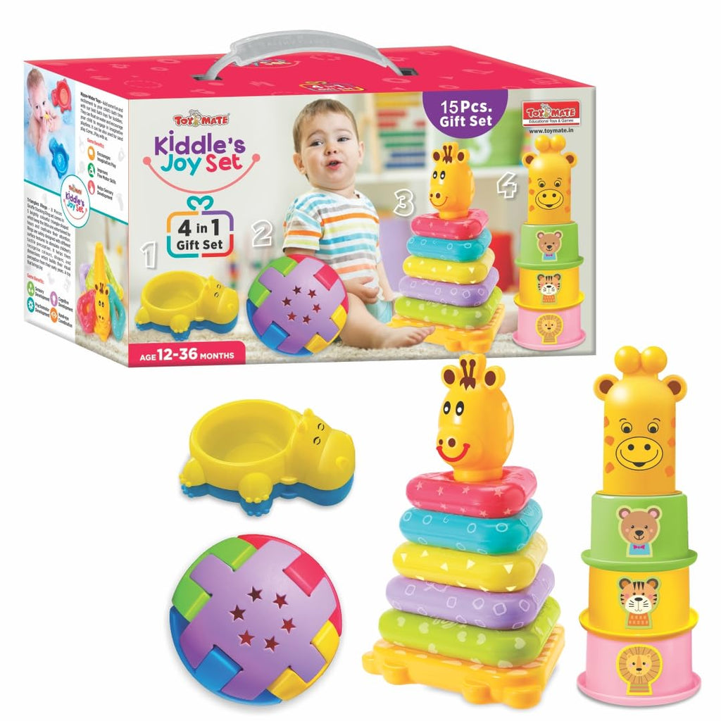 Toymate Kiddle’s Joy Set 4 in 1 Baby Toy Gift Set