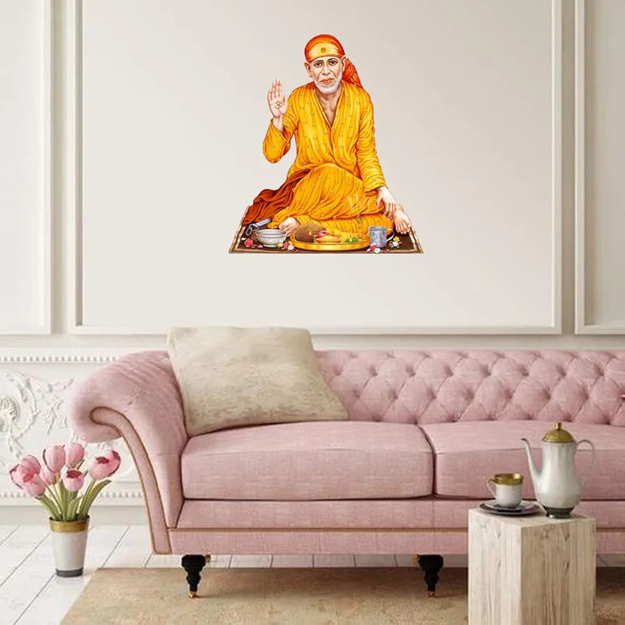 Rangoli White Glossy Vinyl Wall Sticker Premium Self-Adhesive Waterproof Parent-6 Design-2