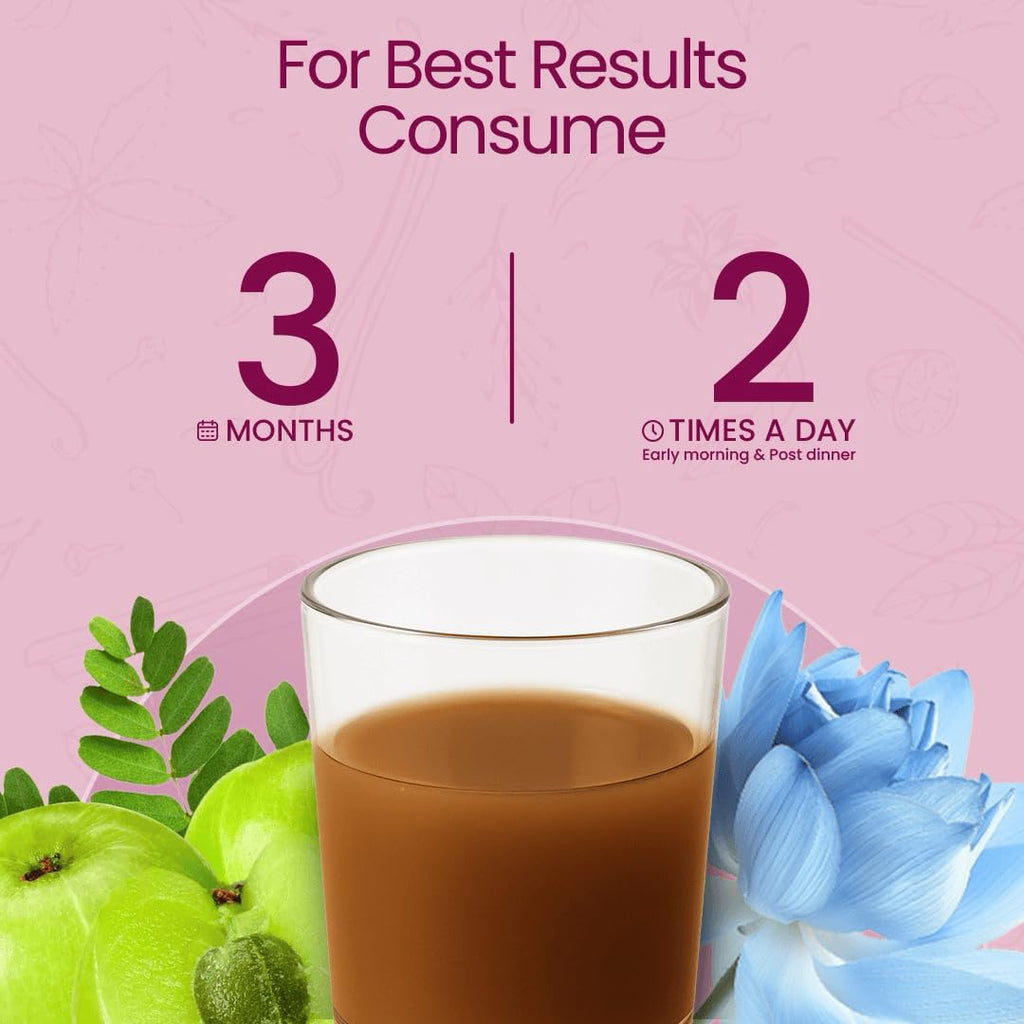 KRISHNA'S HERBAL & AYURVEDA Women's She Care Juice Infused With 5 Herbs for Hormonal Balance, PCOS, PCOD, Period Pain Relief, Hair & Skin Health, Clinically Proven - 1000 ml (Pack of 1)