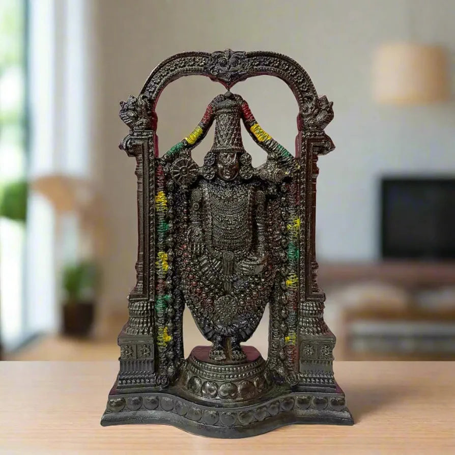 Alila Marble Finish Murti Idol Statue Sculpture Spiritual Hindu God Decorative Idols
