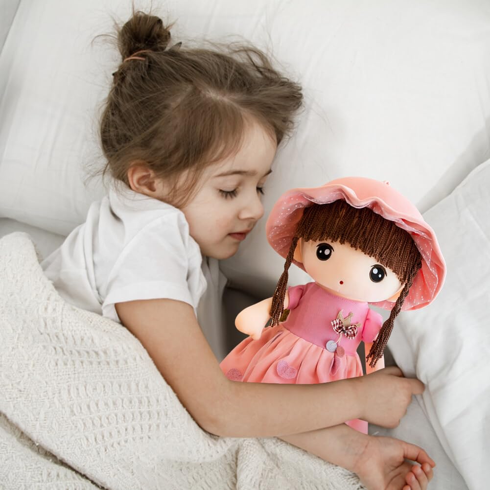 Tickles Princess Doll with Hat Soft Stuffed Plush Toy for Kids 45 cm