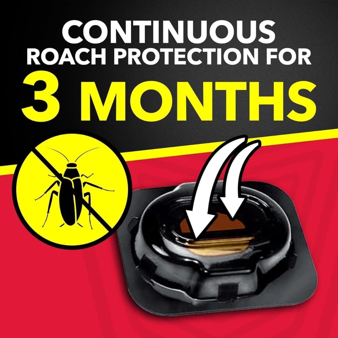 NOROACHY Natural Cockroach Killer for Kitchens, Bathrooms, and Cabinets, for Indoor Cockroach Control, Anti Roach Gel - Cockroach Killer, cockroach repellent, roach repellent for cockroach (6 BAIT)