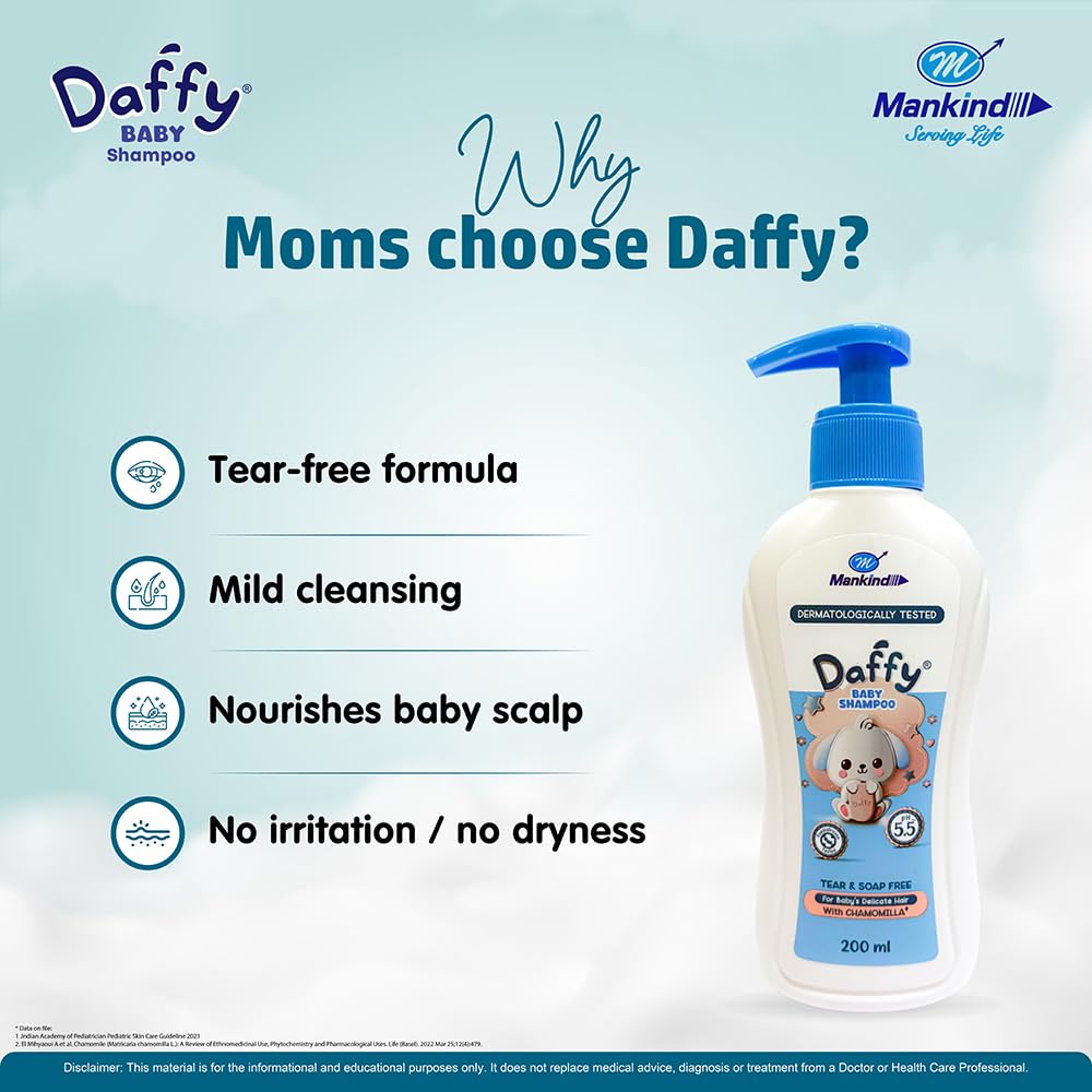Mankind Daffy baby shampoo 200 ml