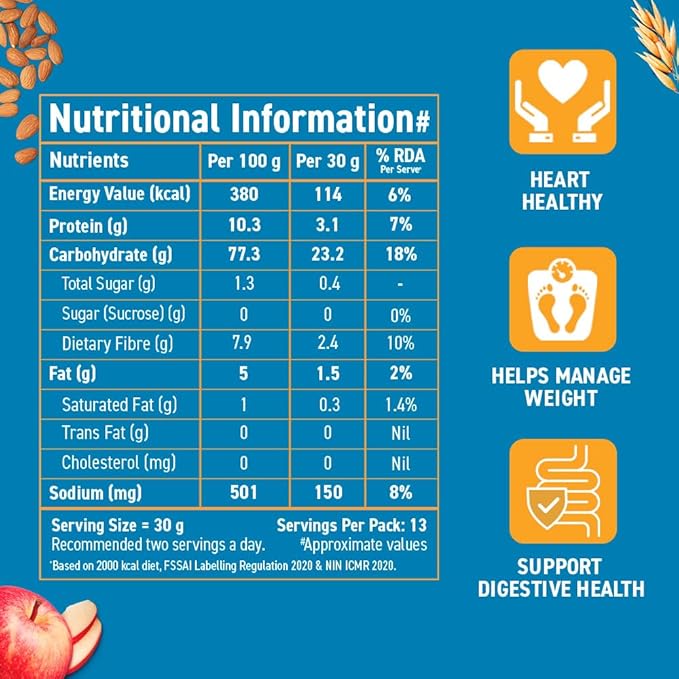 Bagrry's Crunchy Muesli - No Added Sugar - 500 gms