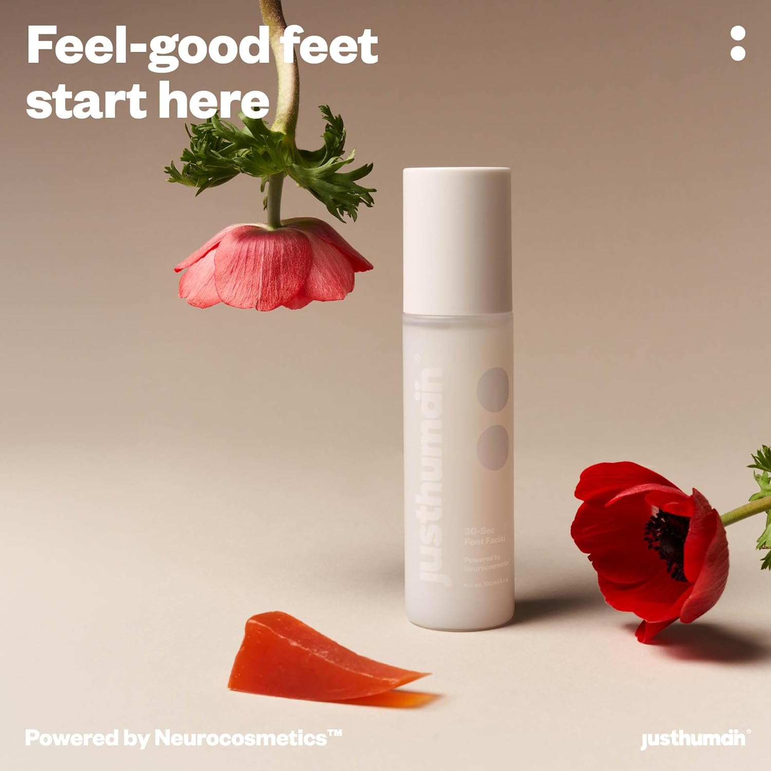 Justhuman 30 Sec Foot Facial - 100 ml