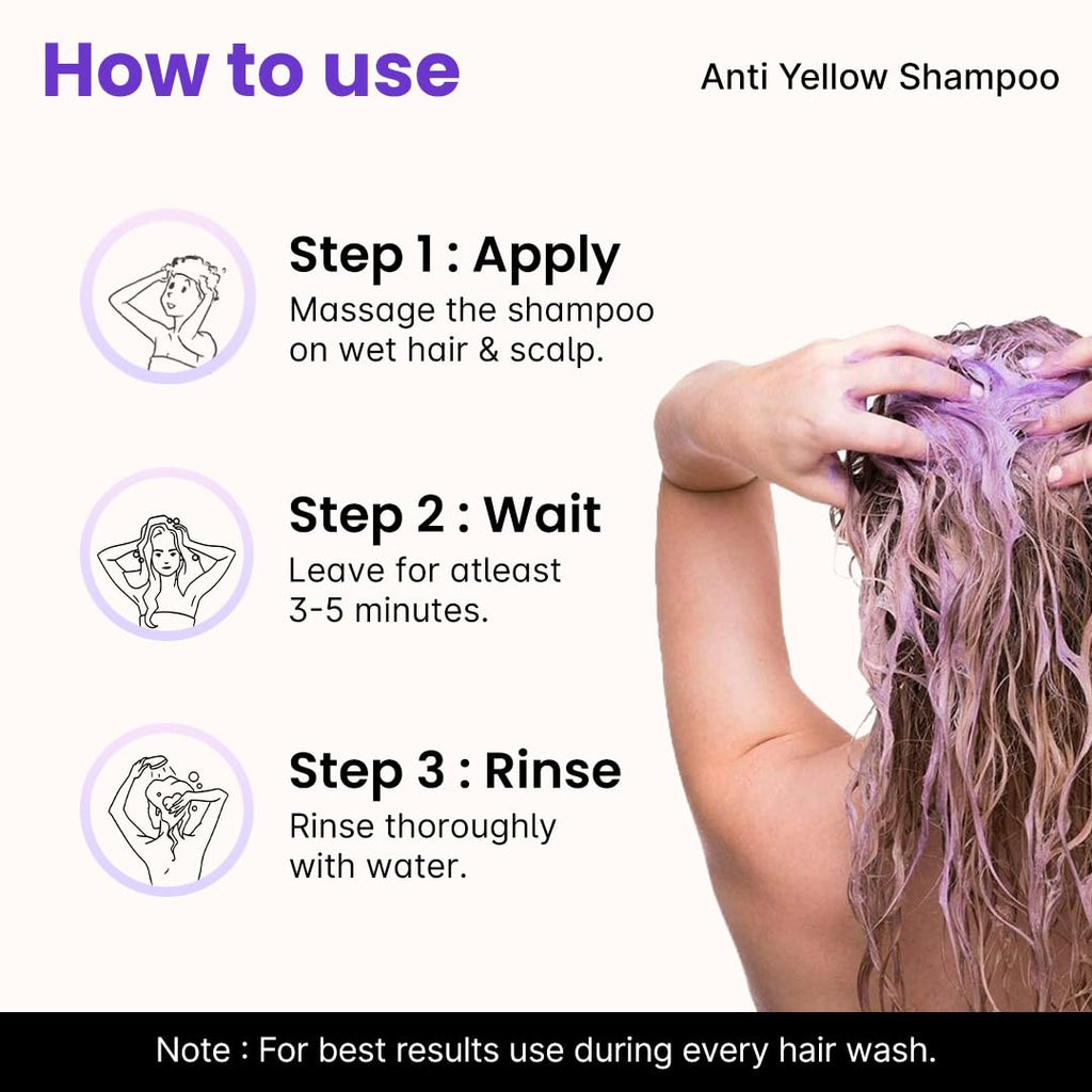 2.Oh Italian Anti Yellow Toning Shampoo Purple Shampoo - 300 ml