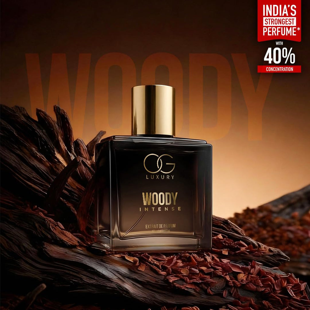 OG Luxury India's Strongest Woody Intense Extrait De Perfume for man, Premium & Long-Lasting Scent, luxury perfume for Special Occasions & Gifting, 100ML