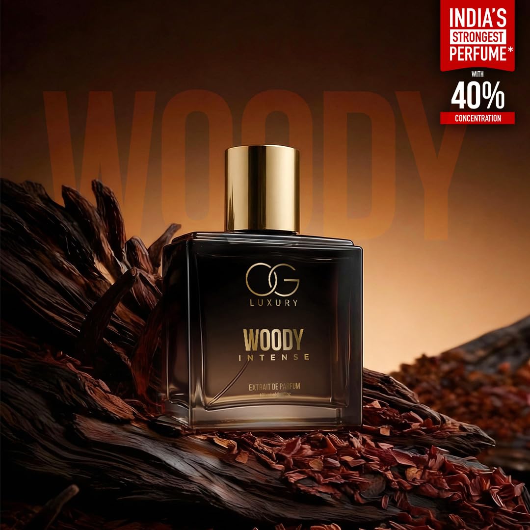 OG Luxury India's Strongest Woody Intense Extrait De Perfume for man, Premium & Long-Lasting Scent, luxury perfume for Special Occasions & Gifting, 100ML