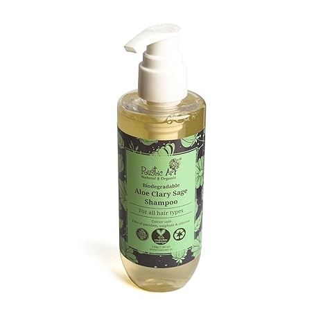 Rustic Art Aloe Clary Sage Shampoo - 210 gms