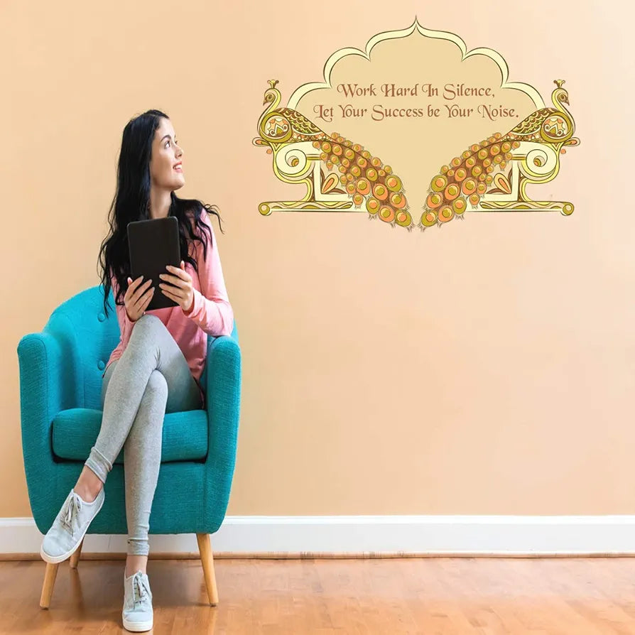 Rangoli Vinyl Wall Sticker Self-Adhesive Wall Decor Parent 5 Design-24