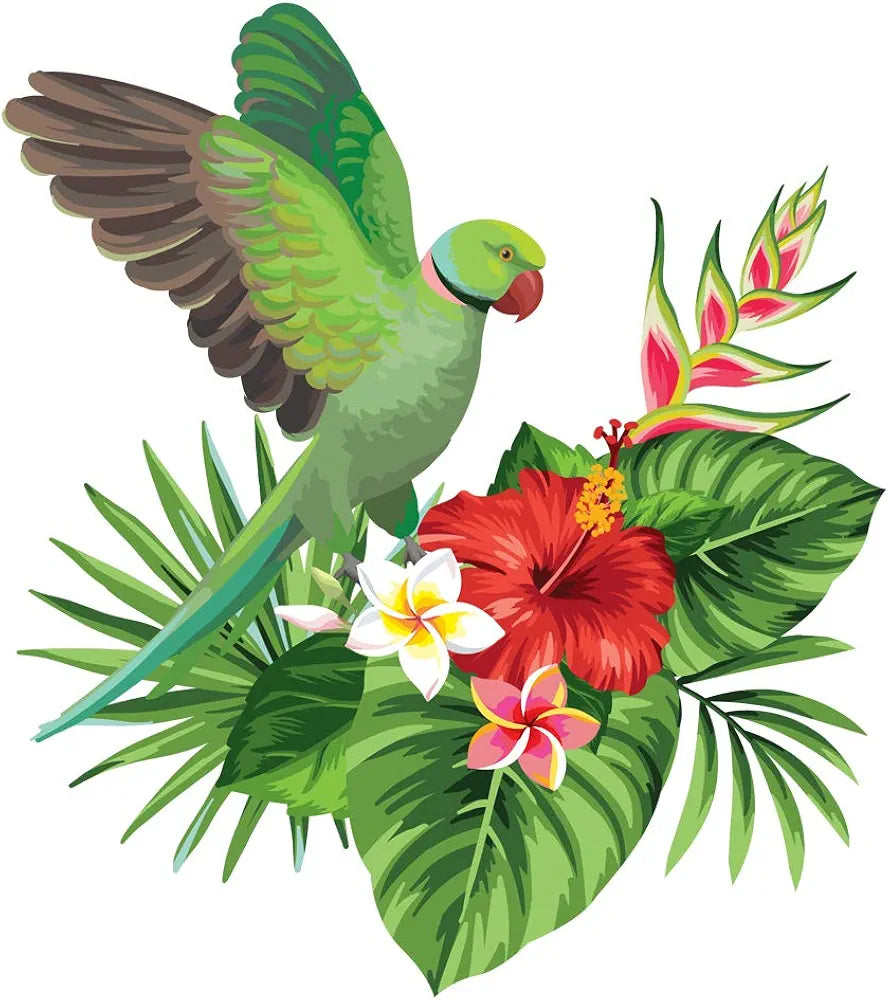 Rangoli Vinyl Wall Sticker Self-Adhesive Wall Decor Design-16