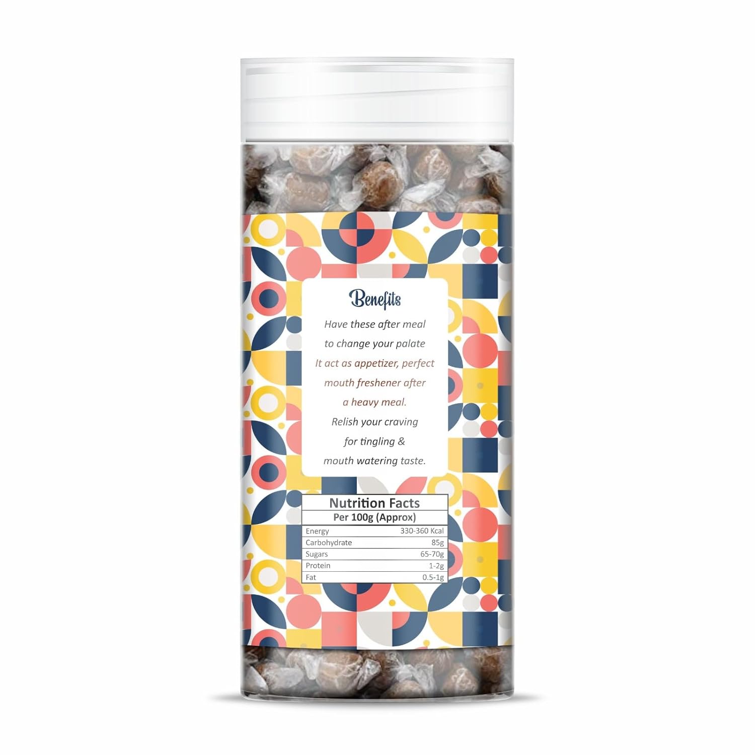 NatureVit Imli Candy 200g | Khatti Meethi Imly, Chulbuli Emli Tamarind Twist Candy, Twisted Emly | Tamarind Candy Soft Chewy Digestive Treat