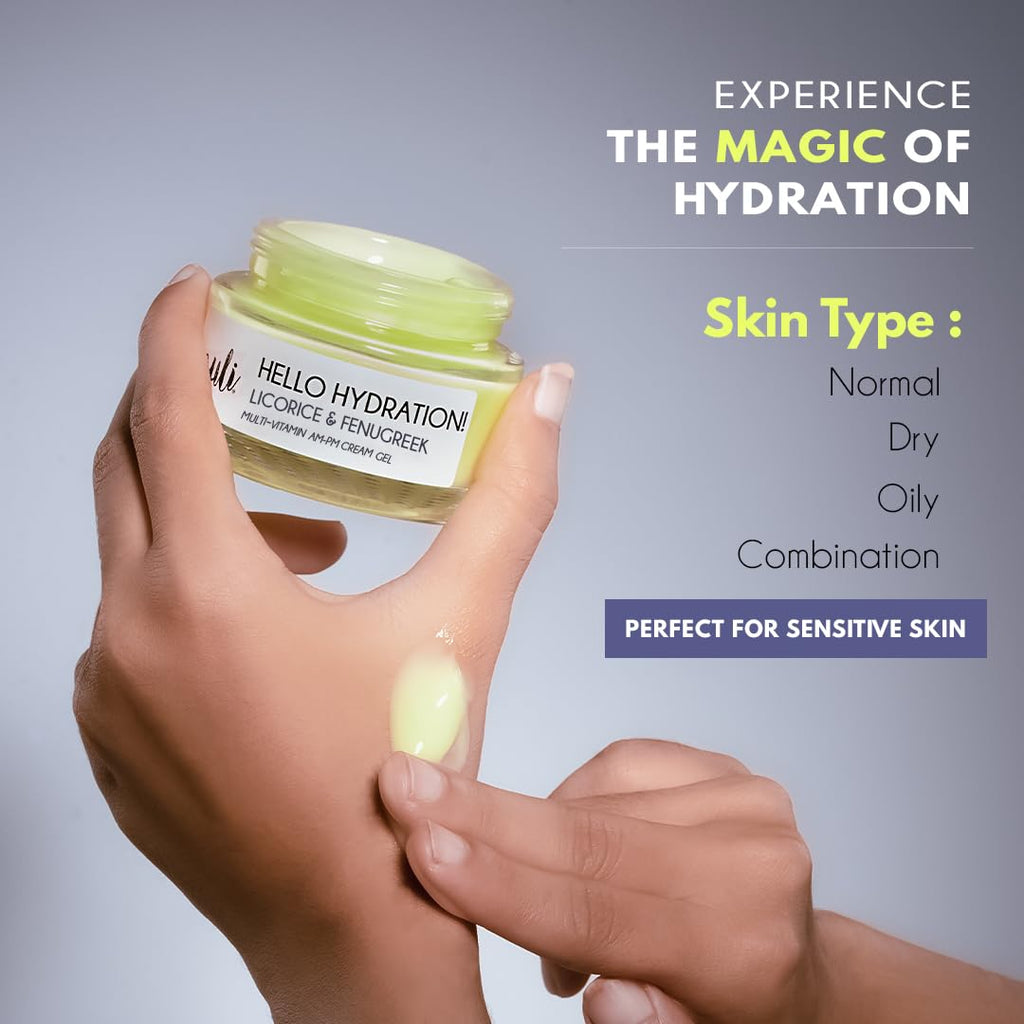 Auli Hydrating Gel Cream Moisturizer - 60 gms
