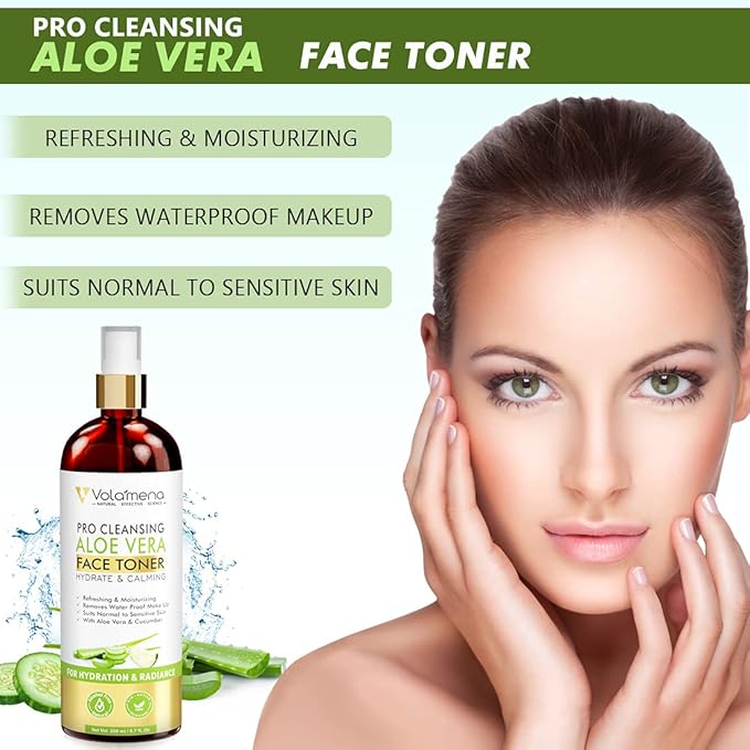 Volamena Clearing Aloevera Face Toner - 200 ml