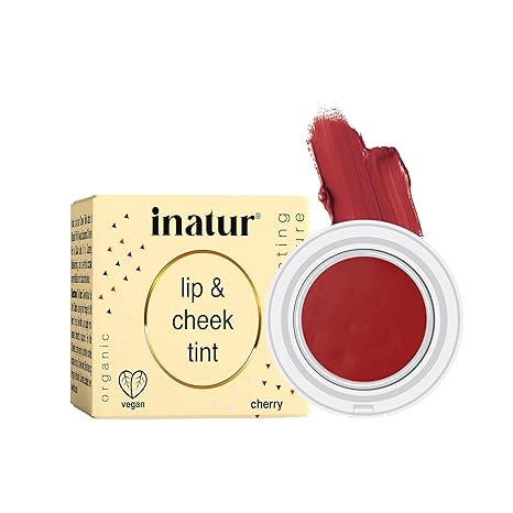 Inatur Cherry Lip & Cheek Tint - 4 gms