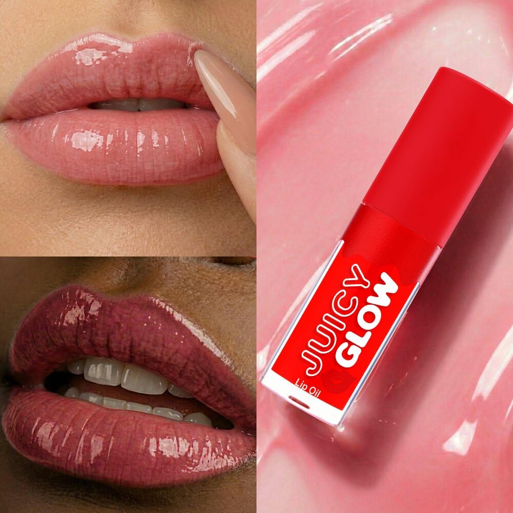 Daily Life Forever52 Juicy Glow Lip Oil â€“ Hydrating Tinted Lip Gloss, Plumping & Nourishing Formula | Non-Sticky, High Shine Gloss | Sheer Juicy Tint for Soft Lips (Sour Watermelon-03, Juicy Lip Glow) | Hydrating Lip Oil
