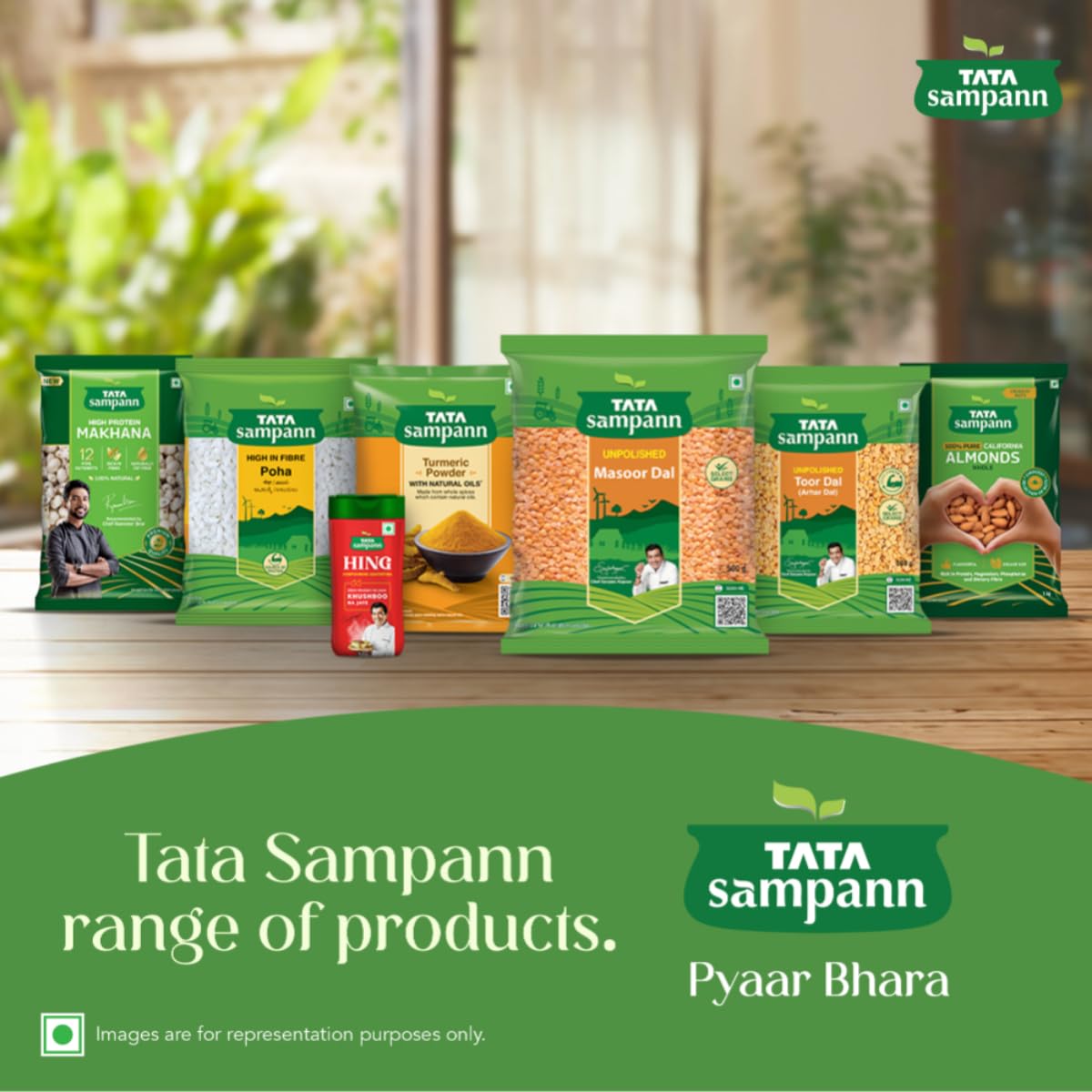 Tata Sampann Unpolished Masoor Dal (Split), 1kg