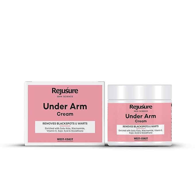 Rejusure Under Arm Cream - Brightens | Pores & Dark Spots - 50 Gms