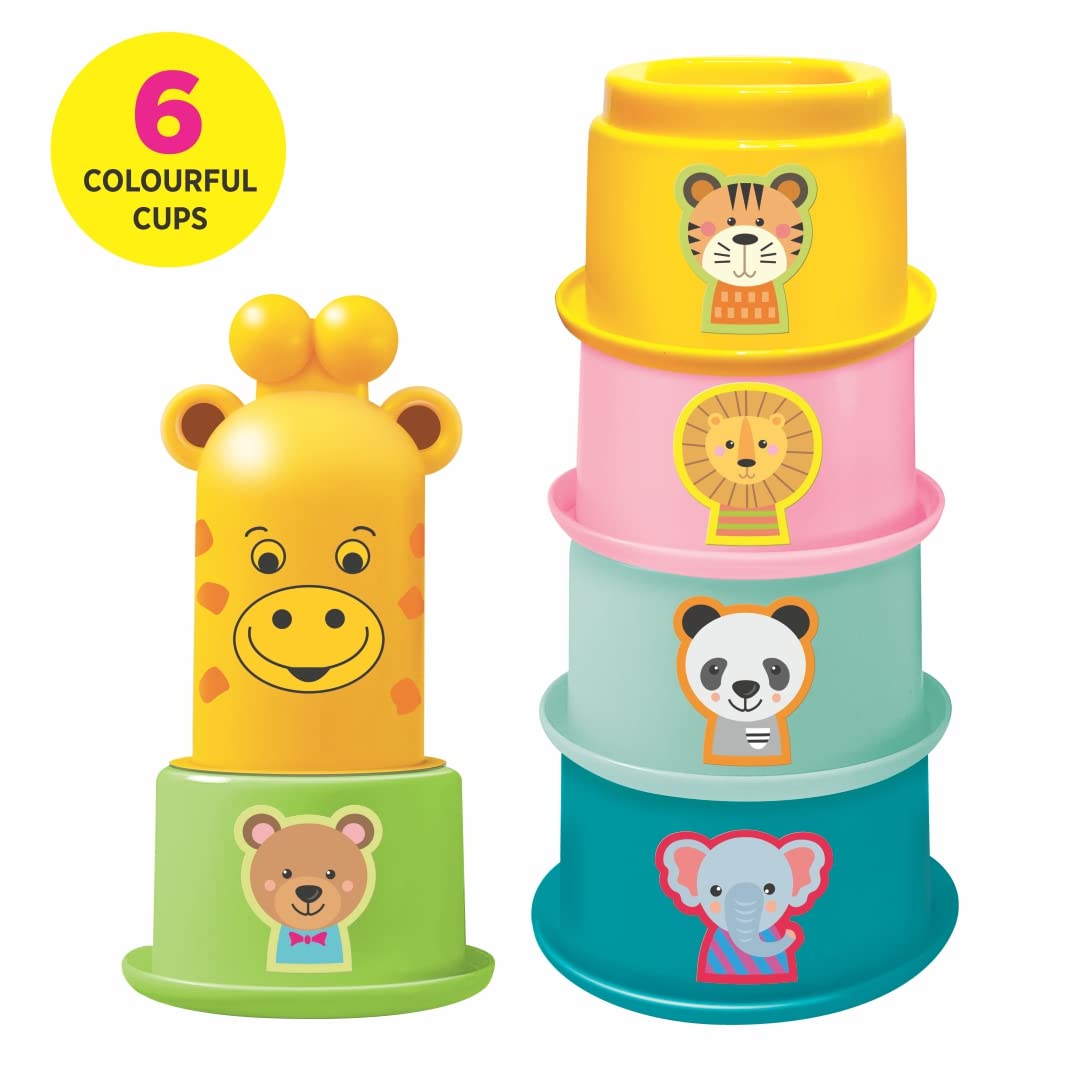 Toymate Baby’s Safari World 3-in-1 Gift Set 17 Pcs Educational Toddler Toys