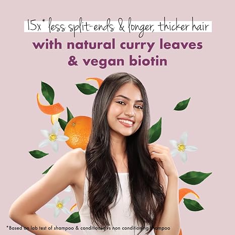 Love Beauty & Planet Curry Leaves, Biotin & Mandarin Natural Conditioner - 200 ml