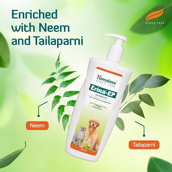 Himalaya Erina Ep Shampoo for Dogs and Cats | 200 Ml