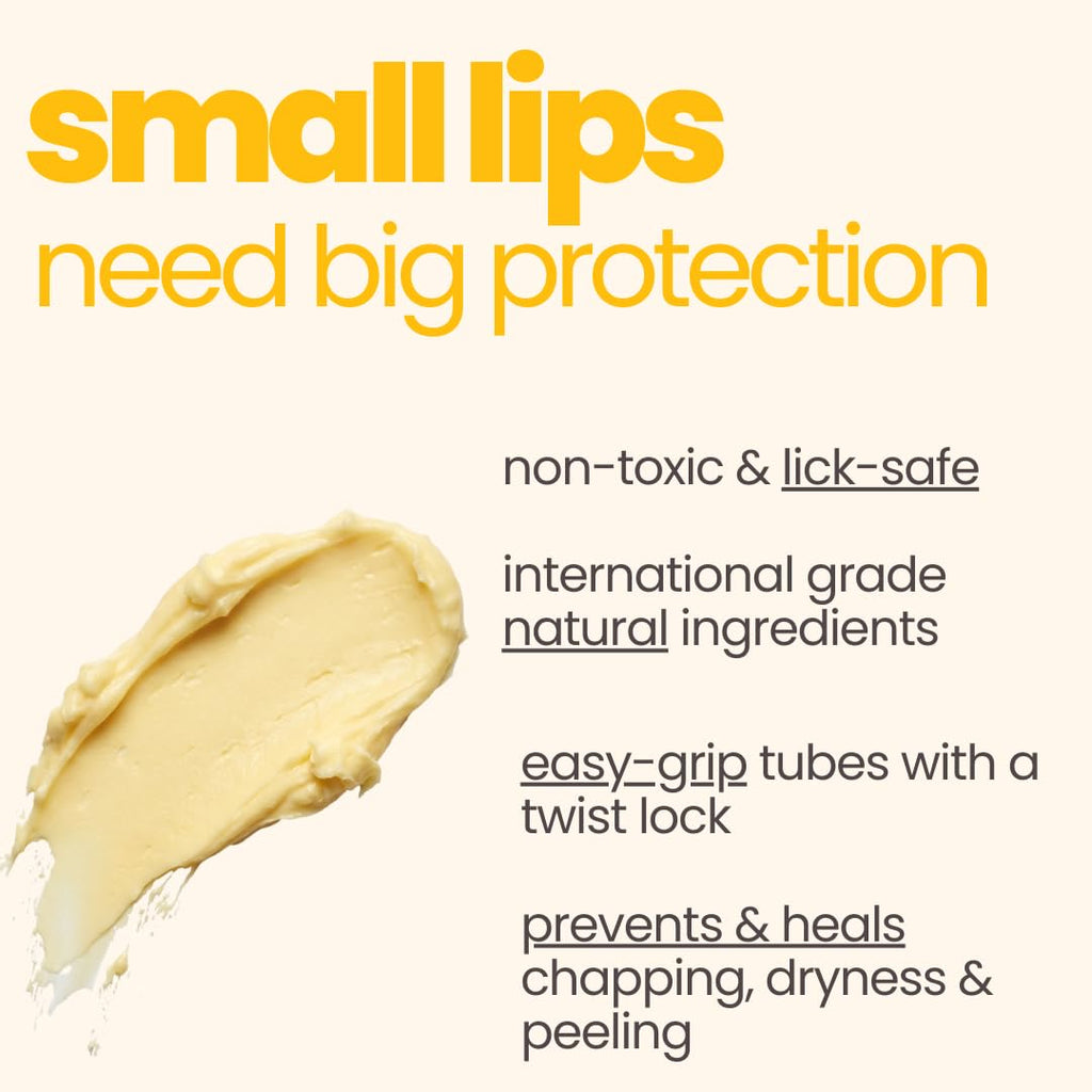 Tuco® Kids Lip Balm Tint | Lip, Cheek & Eyeshadow | Ages 3-15 Years | Made with 100% Natural Oils & Waxes | Free from Mineral Oils, Synthetic Fragrance and Parabens