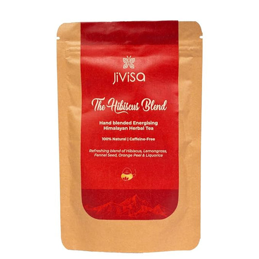 Jivisa Hibiscus Blend Herbal Tea - 50 gms