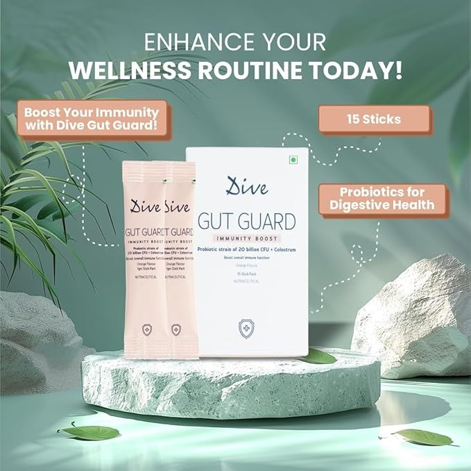 Dive Gut Guard Immunity Boost - 15 Sticks