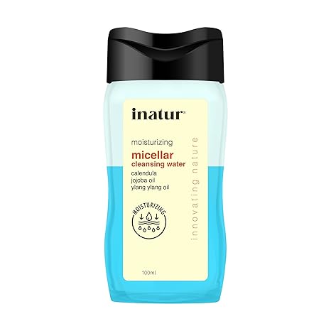 Inatur Micellar Cleansing Water For Makeup Removal - 100 ml