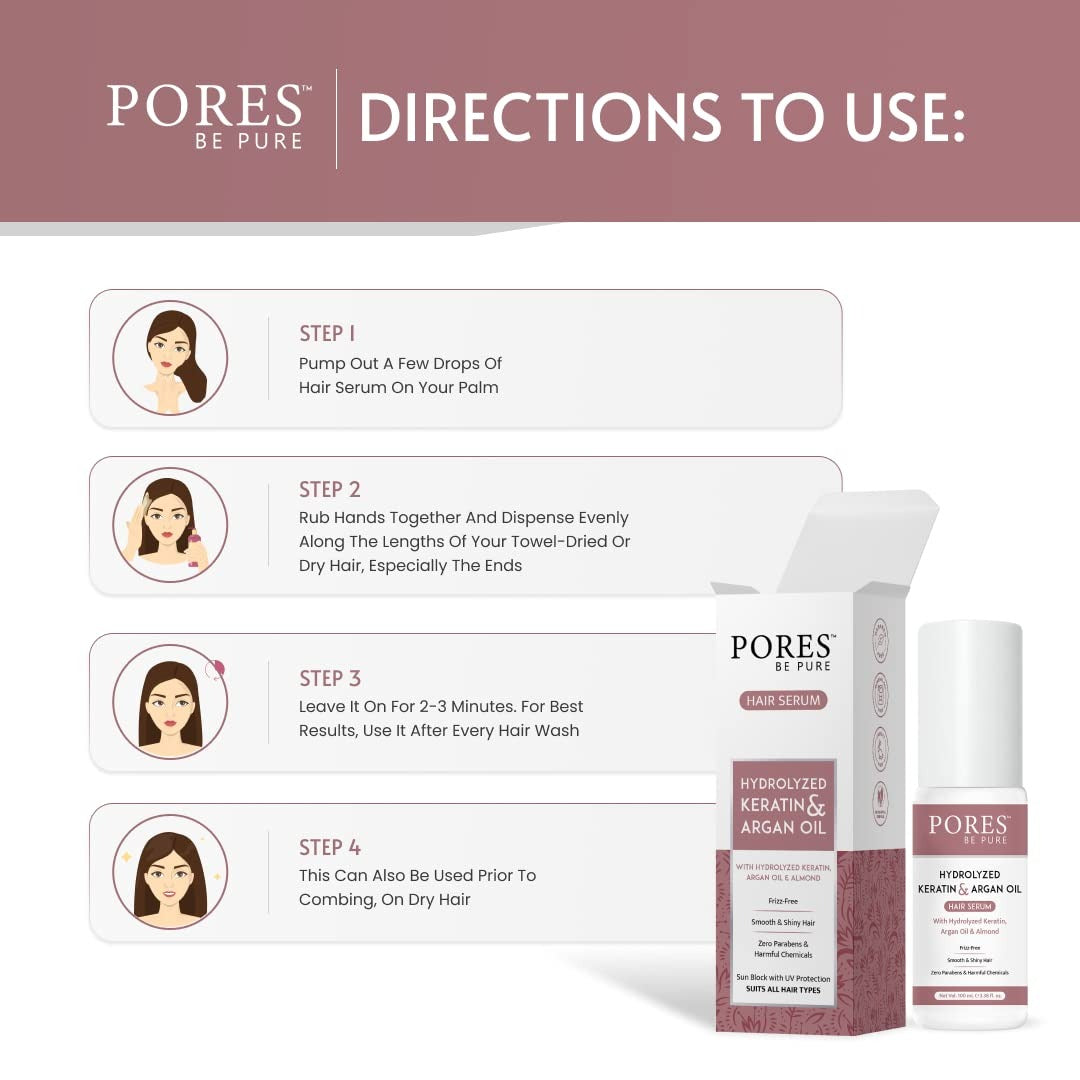Pores Be Pure Hair Serum - 100 ml
