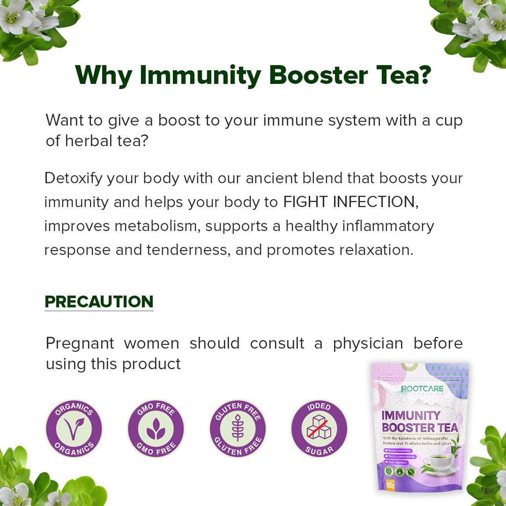 Rootcare Organics Premium Immunity Booster Tea - 100 gms