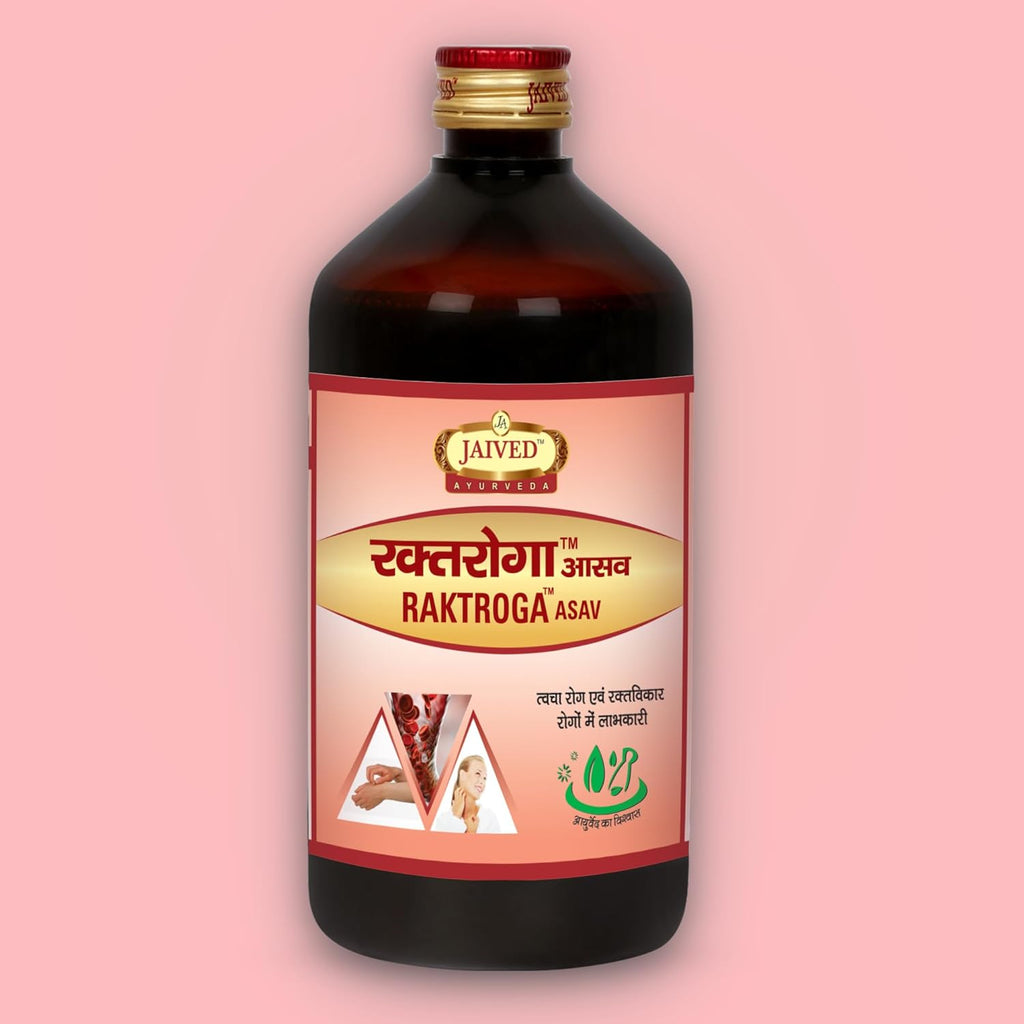 Jaived Ayurveda Raktroga Asav - 450 ml (Pack of 3)
