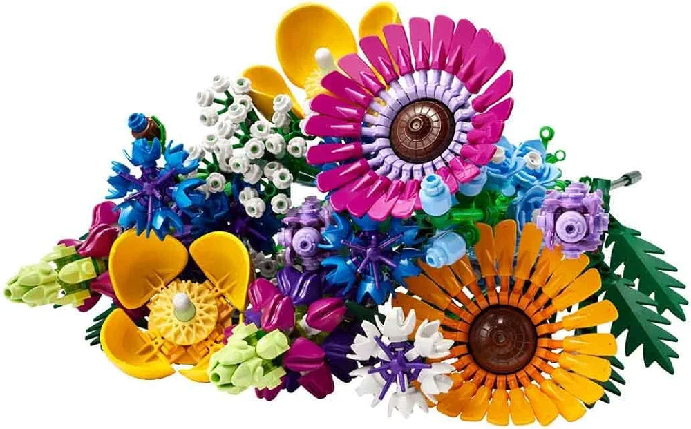 Lego Botanicals Wildflower Bouquet 10313 Building Set for Adults; A Wildflower Gift and an Immersive Project for Adults