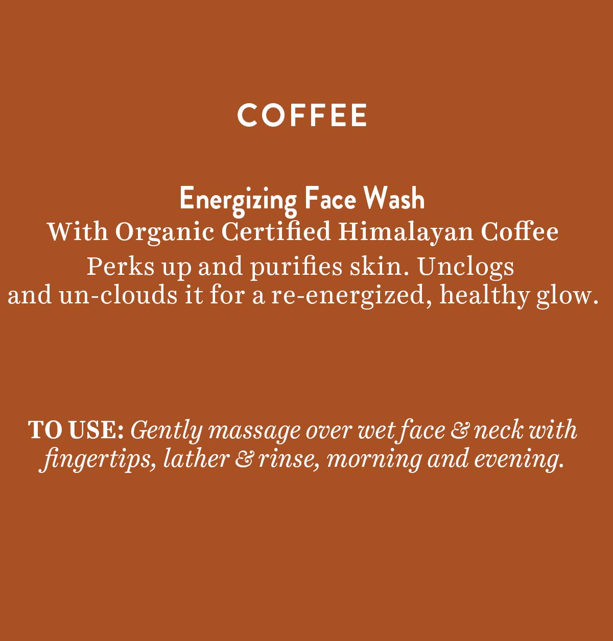 Biotique Coffee Energizing Face Wash 150ml | Purifies Skin, Unclog Pores | Paraben & SLS Free